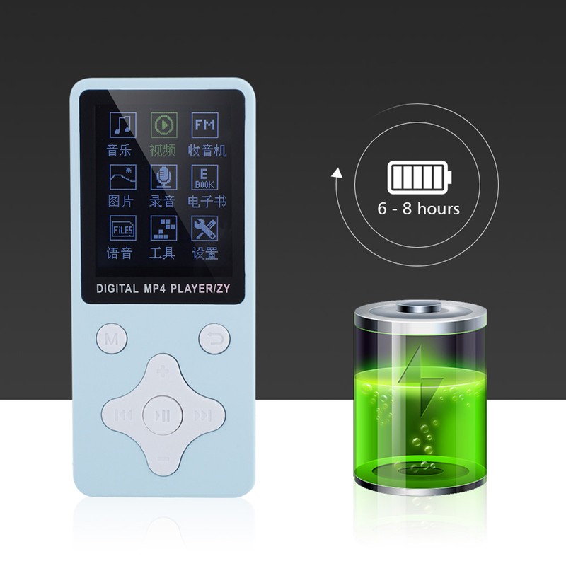 Mini Portable USB Digital MP3 / MP4 Music Player Support
