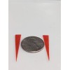Unbranded Red Pepper 1.5" Silicone Crappie Jig Wedge Tails 25