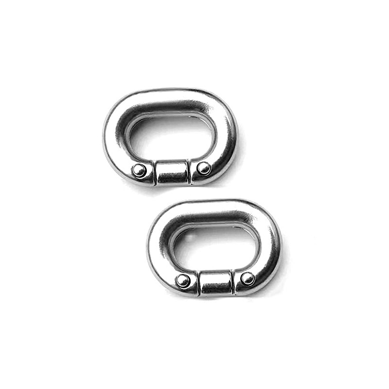 JY-MARINE Security Chain Connecting Link 316 Stainless Steel Heavy Duty