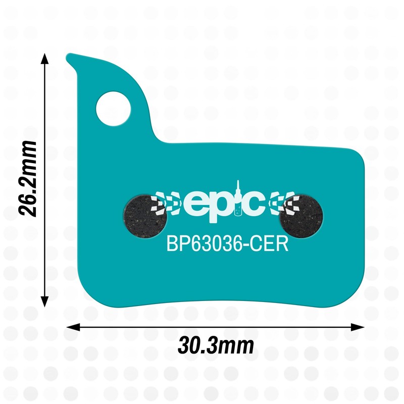 epic Disc Brake Pads for SRAM Red, Apex, Rival, Force