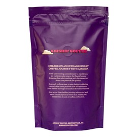 Airship Coffee Black Bear Blend Dark Roast, 250g - Tasting Notes of Smoked Plums, Dark Chocolate, and Roasted Walnuts - Sourced from Guatemala and Colombia - Roasted Whole Bean Coffee