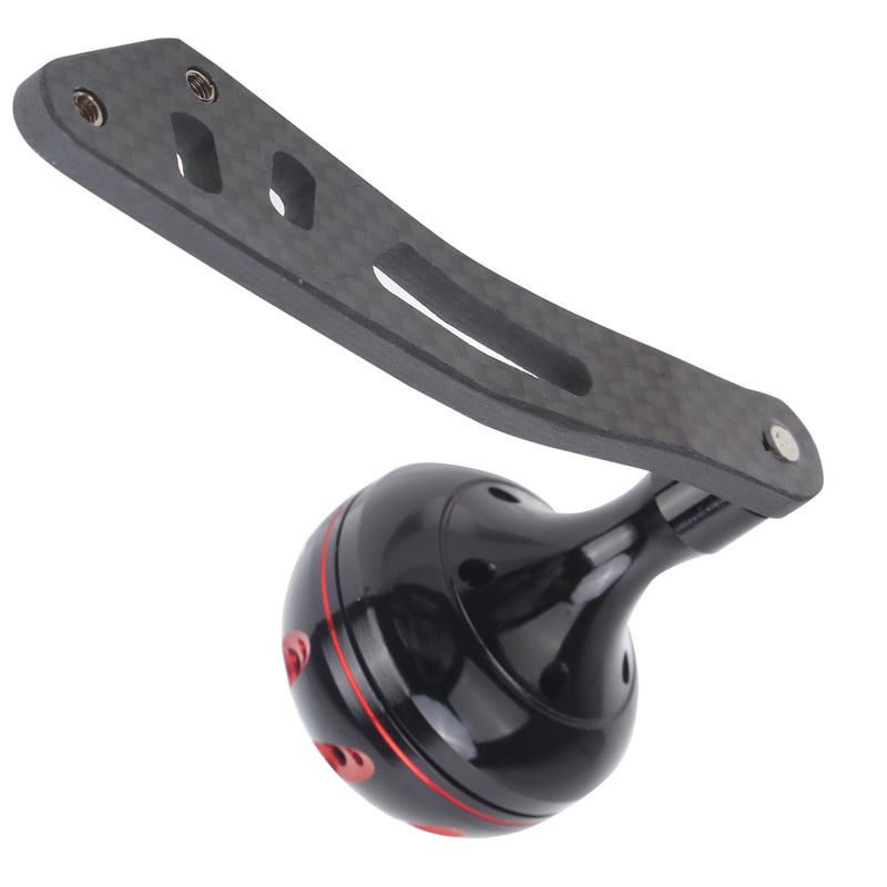 Carbon Fishing Reel Handle Knob Rocker Arm Fishing Accessory Parts