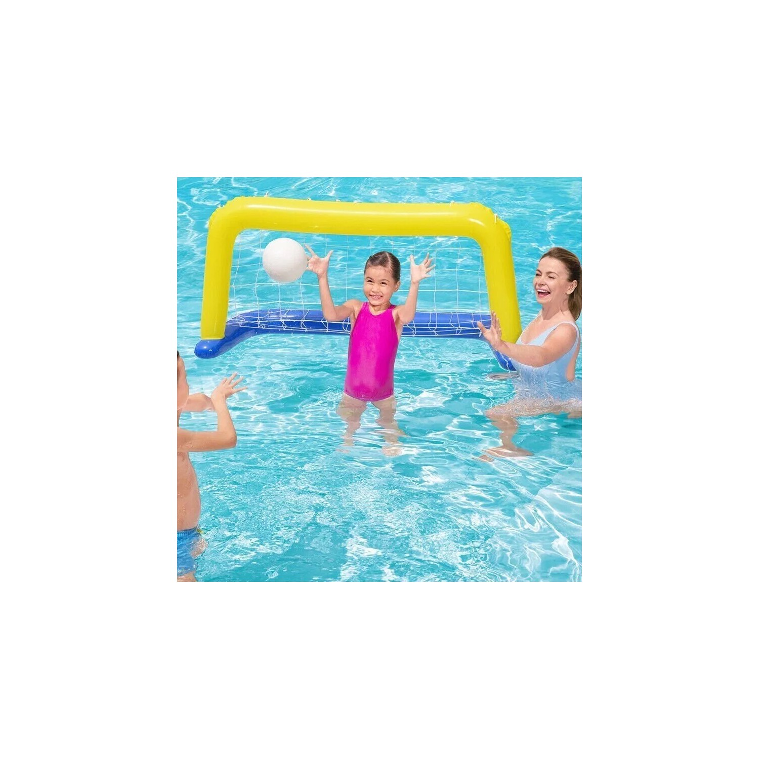 Bestway Floating Water Polo Inflatable Goal and Ball H2O GO! Sports ...