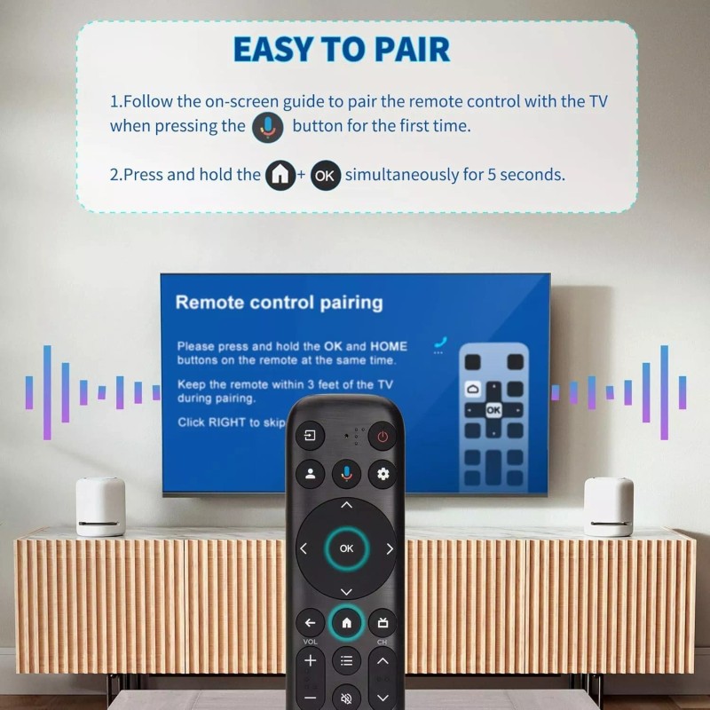 For TCL OEM New Remote for TCL-Google-TV-