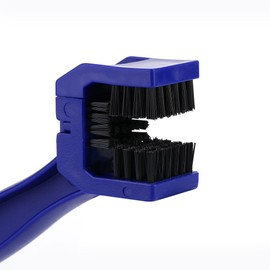 Limpiador de cadena de bicicleta azul arandela herramienta de cepillo de limpieza de cadena de motocicleta de bicicleta