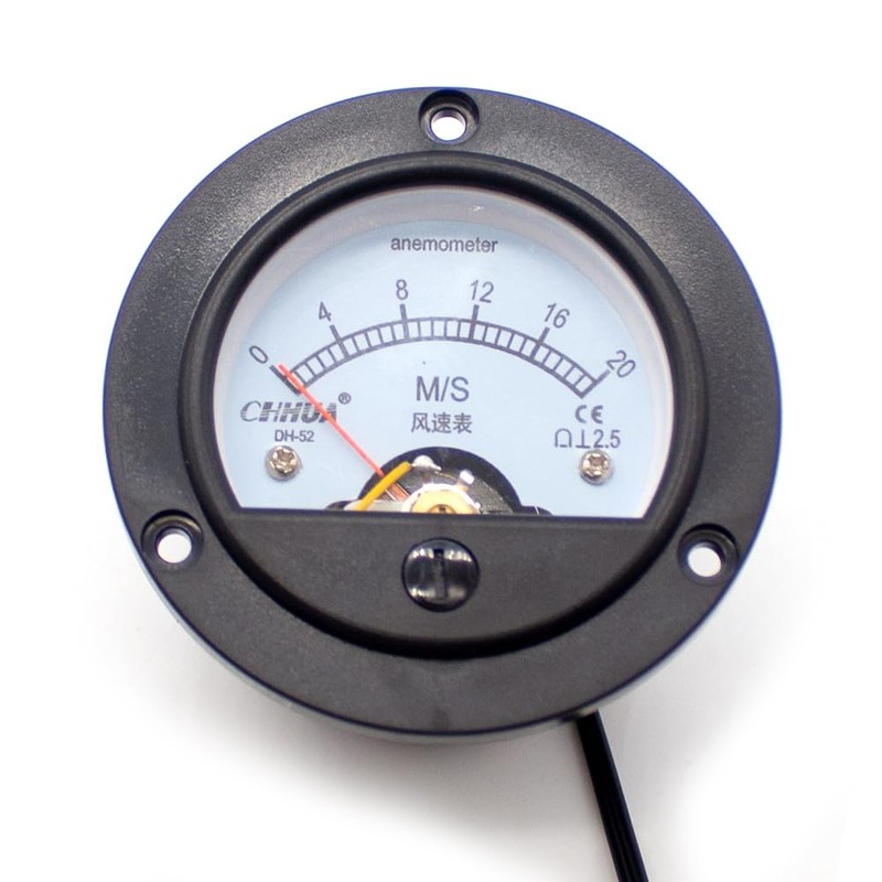 Jieoto Tower Crane Self-Powered Wind Speed Sensor Display Instrument No