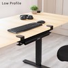 VIVO 16 inch Clamp-on Sliding Pull-out Under Table Drawer for