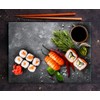 TMK Chopping Board Glass 30 x 22 cm with Pepper
