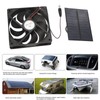 Outdoor Solar Panel Fan Kit Monocrystalline Silicon for Caravans Campers
