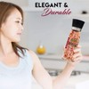 Himalayan Chef Pink Salt with Chipotle, Tall Glass Grinder, 10.58