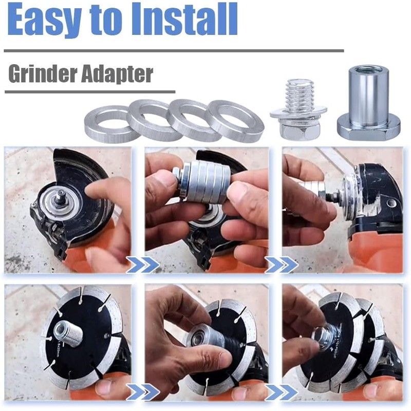 Amoladoras Angulares Accesorios para Amoladora Angular Kit de Adaptador de