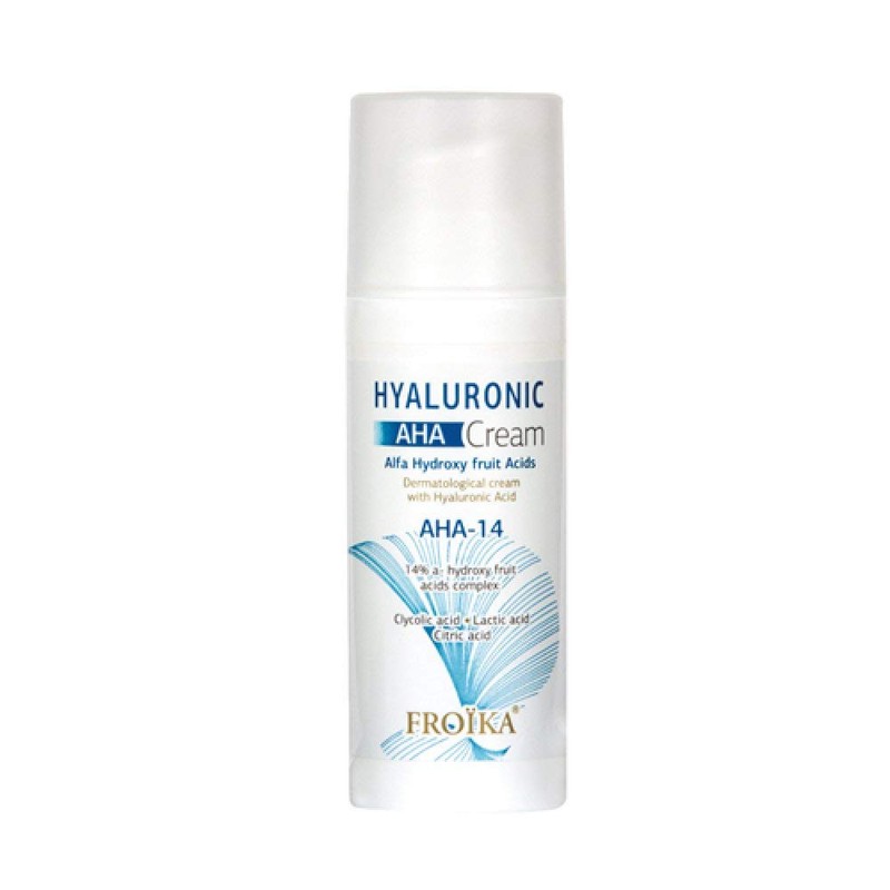Froika Hyaluronic AHA - 14 Cream Pump, 50 ml