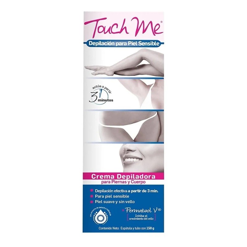 Crema Depiladora Touch Vello Grueso Piel Sensible