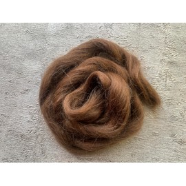 heidifeathers® Mohair and Wool Blend - Needle Felting Animals Fur, Reborn Rooting, Doll Hair