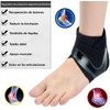 Tobilleras Deportivas Ajustable de Compresión,Juego de 2 Tobillera Estabilizadora Protector