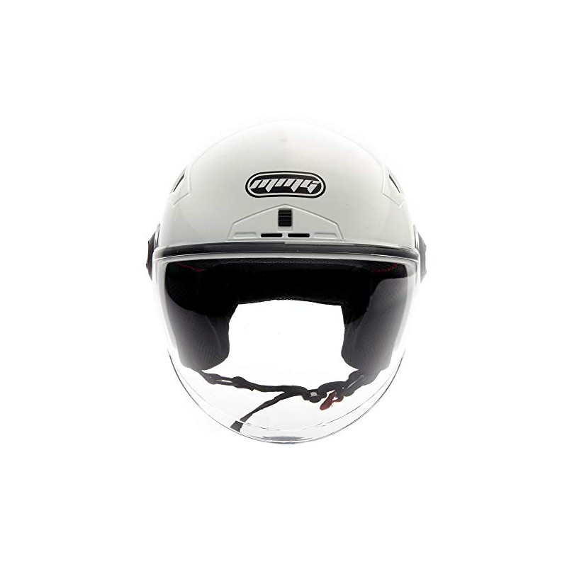 MMG 28 Motorcycle Scooter Open Face Helmet Pilot Flip Up