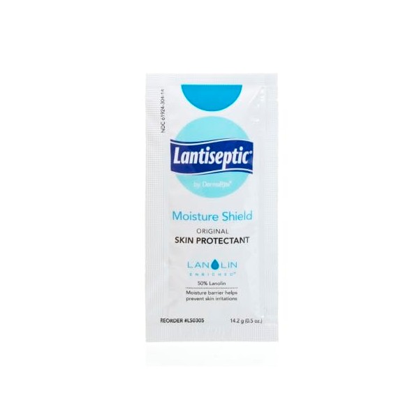 Lantiseptic Skin Protectant 0.5 oz. Individual Packet, Unscented, Ointment, 0305 - One Packet