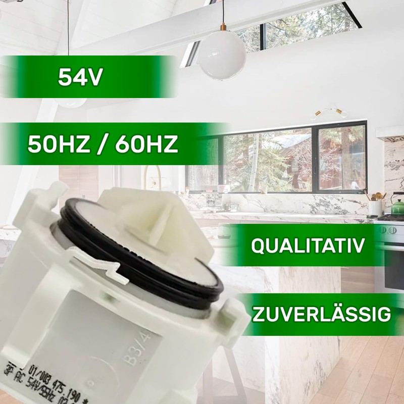Dishwasher Drain Pump 54V 50Hz/60Hz Original Code 00620774 for Bosch
