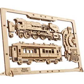 Ugears 2.5D Steam Express