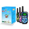 Huaker Kids Walkie Talkies,3 Pack 22 Channels 2 Way Radio