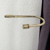 TAIYOU Pack of 2 Metal Curtain Tiebacks Hooks Decorative Wall