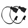 eMagTech 2 x 2 Pin Interior Lighting Wiring Harness Plug
