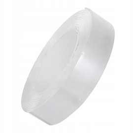 LTC - Lamex SC129 Double Sided Tape Extra Strong 30 mm x 5 m - Reusable Nano Tape - Glue Instead of Drilling - Alternative to Drills and Hammer - Versatile