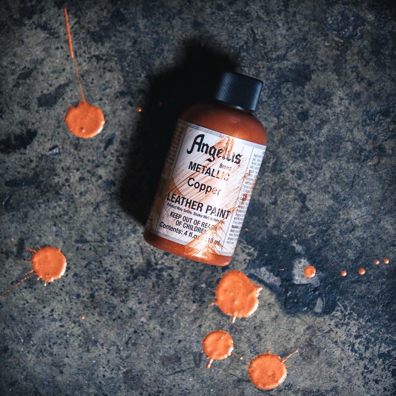 Angelus Acryl Leder Malen-29,6 Ml Silber