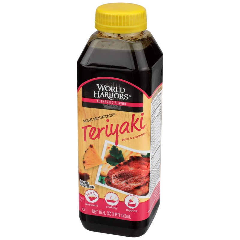 World Harbors Maui Mountain Teriyaki, 16 Oz