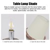 2Pcs Indoor Lamp Shade European Style Fabric Lampshade for E14