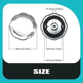 Gas Fuel Cap 0G84300105 Replacement For Generator 0H0775 0H1325A GP5500 GP2600 Harbor Freight Predator 4000W 212CC 6.5HP 68729 6500W 420CC 13HP 63082 63083 Generator