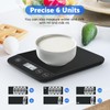 Drcowu Large Food Scale Digital 15kg, Kitchen Scales with Customized