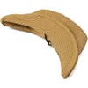 ZOEMAKE Straw Hat, Foldable, Spring and Summer, Breathable, UV Protection,