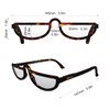 LONDON MOLE® Brainy reading glasses | Cool half moon shaped