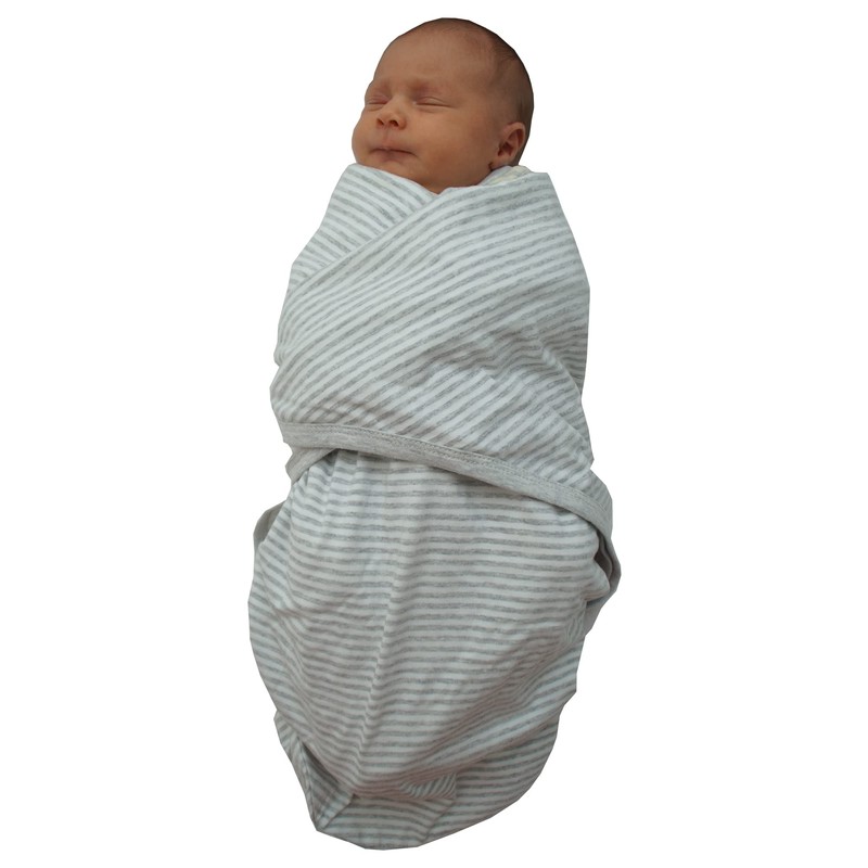 Einel Feel Safe Premium Wrap Size: 0-3 Months Colour: Grey