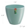 DECOPOTS - 3 Pack Self Watering Planter - Indoor/Outdoor Decorative