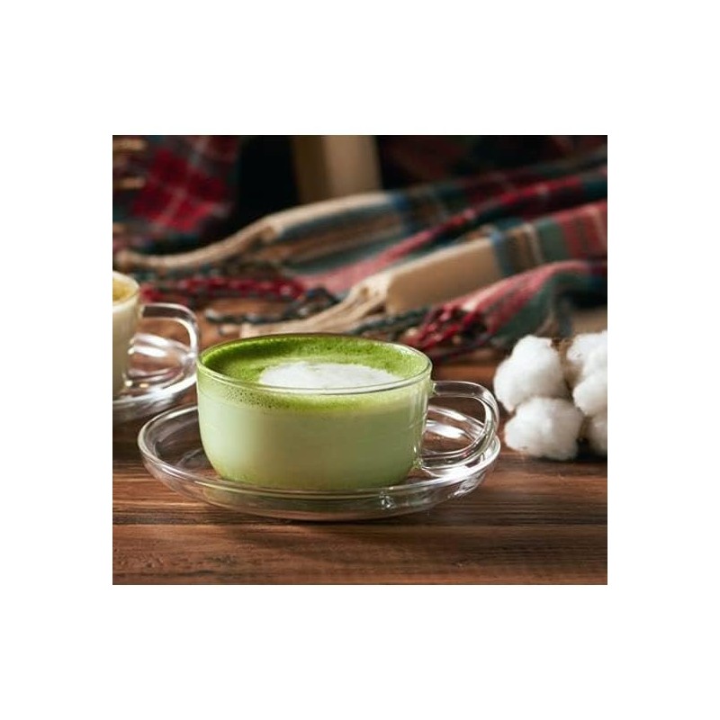 Tsuboshi Seicha Honpo Uji Matcha Latte Made with Milk, 3.5