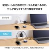 Elecom MPA-AC11167BK Charger, 67W, 3 Ports, USB-C x 3, Auto
