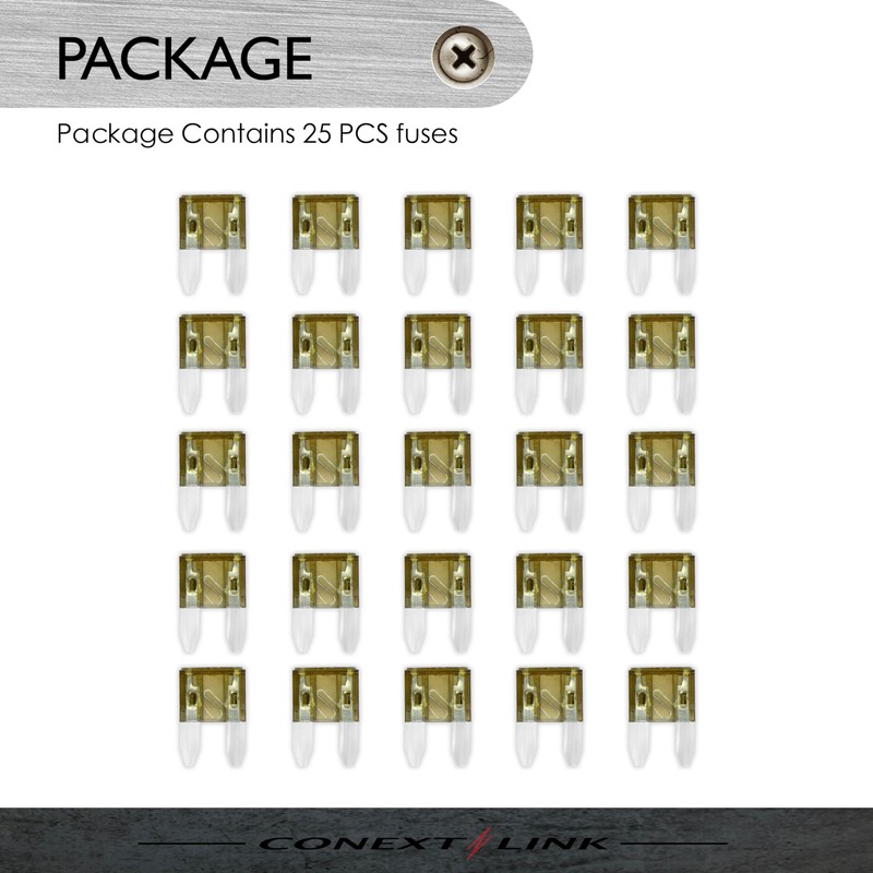 Conext Link ATM7.5-25 ATM Fuse, 25 Pack, 7.5 Amp