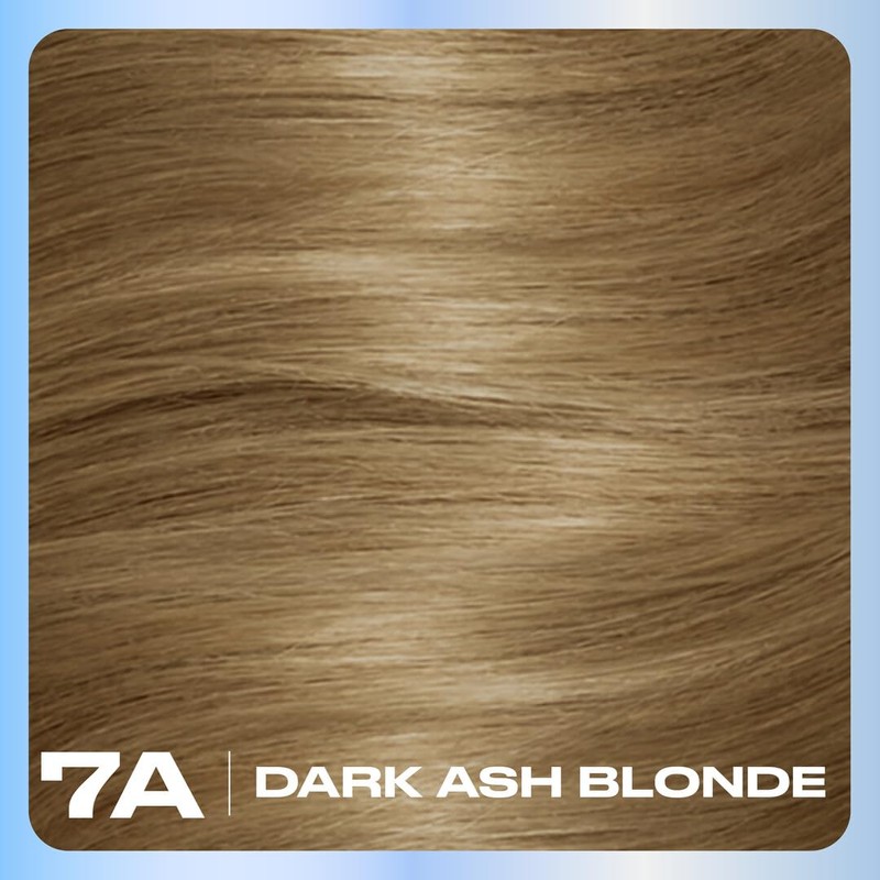 Clairol Nice'n Easy Permanent Hair Dye, 7A/7C Dark Cool Blonde