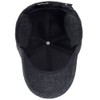 Men's Winter Warm Wool Woolen Tweed Peaked Baseball Cap Hat