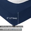ALYVIA SPRING Box Spring Cover - King/Cal King/Olympic Queen, Navy,