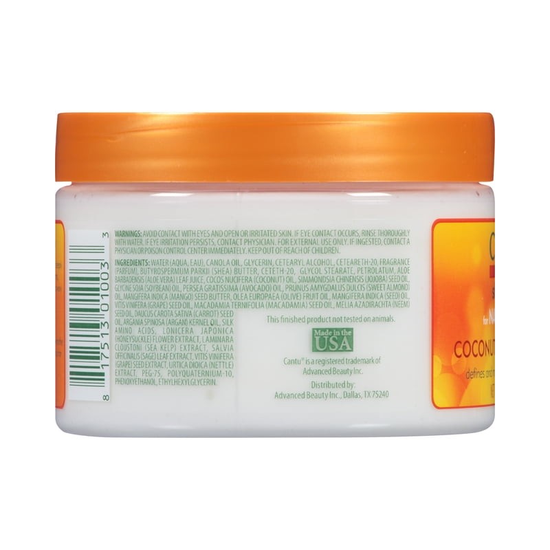 Crema Capilar Humectante De Rizos Cantu Coco Y Karité 340