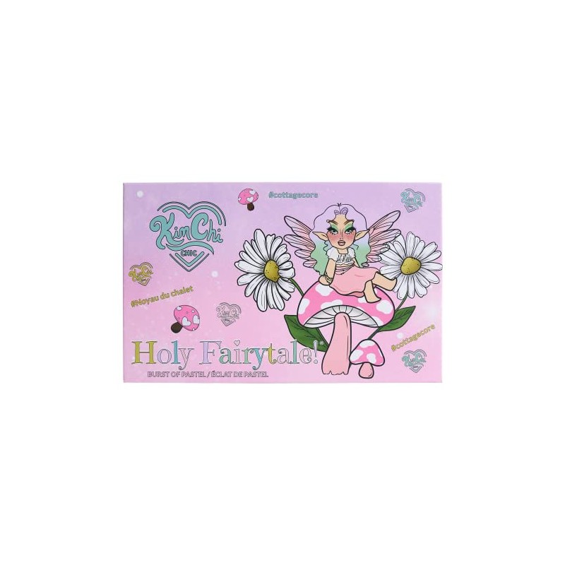 Kimchi Chic, Paleta de sombras Holy Fairytale, 40 tonos pasteles