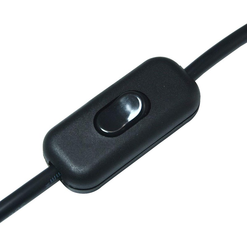 WPJCS Inline Cord Switch 2 Pack, AC 250V 6A On/Off