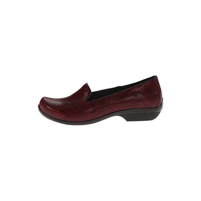 Dansko Women's Olivia Clog,Wine Snake,36 EU/5.5-6 M US