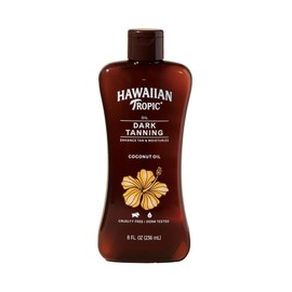 Hawaiian Tropic Dark Tanning Sun Care Moisturizing Oil - 8 Ounce