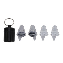 4Pcs Concert Ear Plugs Noise Reduction Ergonomic Silicone Hearing Protection Musician Earplugs with Acoustic Filter for Drummer