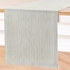 Solino Home Linen Table Runner 48 Inches - Narrow Stripe