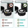 2pcs Replacement Lid Gaskets and 2pcs Air Valve Compatible for